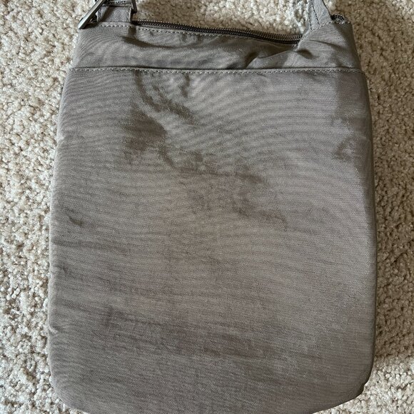 Travelon Anti-Theft North/South Crossbody, Sable and Emerald Interior - Picture 3 of 8